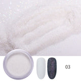 1Box Sugar Nail Powder Holographic Glitter Nail Dust Powder Laser Gradient Nail Pigment Holographic Glitter Nail Art Decoration