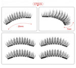 Magnetic Eyelashes Extension Natural False Eyelash Magnets Reusable 3D Magnetic Fake Eye Lashes Makeup 2/3/4 Magnet Dropshipping