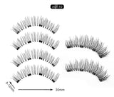 Magnetic Eyelashes Extension Natural False Eyelash Magnets Reusable 3D Magnetic Fake Eye Lashes Makeup 2/3/4 Magnet Dropshipping