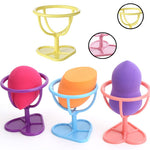 1pc Make Up Powder Puff Beauty Egg Holder Cosmetic Puff Storage Bracket Sponge Display Stand Makeup Accessories Cosmetic Tool