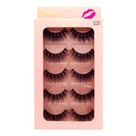 5 Pairs 3D Eyelashes Hand Made Natural Long Faux Mink Lashes High Quality False Lashes Extensions Maquiagem Makeup Tool