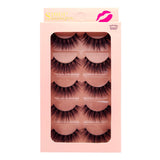 5 Pairs 3D Eyelashes Hand Made Natural Long Faux Mink Lashes High Quality False Lashes Extensions Maquiagem Makeup Tool