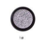 Hot 14 Colors Sequins Face Body Powder High Pigment Makeup Shimmer Body Glitter Eyes Make Up Lip Nail Body Powder Cosmetics