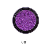 Hot 14 Colors Sequins Face Body Powder High Pigment Makeup Shimmer Body Glitter Eyes Make Up Lip Nail Body Powder Cosmetics