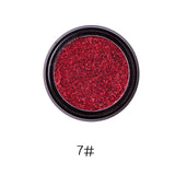 Hot 14 Colors Sequins Face Body Powder High Pigment Makeup Shimmer Body Glitter Eyes Make Up Lip Nail Body Powder Cosmetics