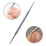 1 Pc Nail Art Pusher Remover Stick Rod Gel Polish Stainless Steel Manicure Nail Art Tool for Removing Manicure Varnish